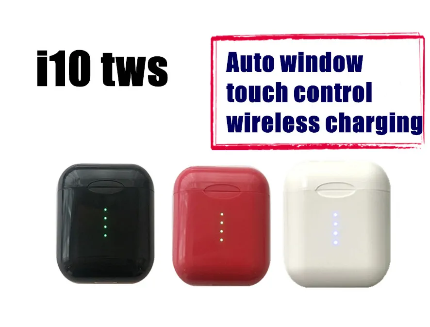 I10 tws i10S Bluetooth наушники беспроводные Bluetooth 5,0 наушники Сенсорное управление для IPhone Xiaomi мобильные телефоны Android PK i80 tws