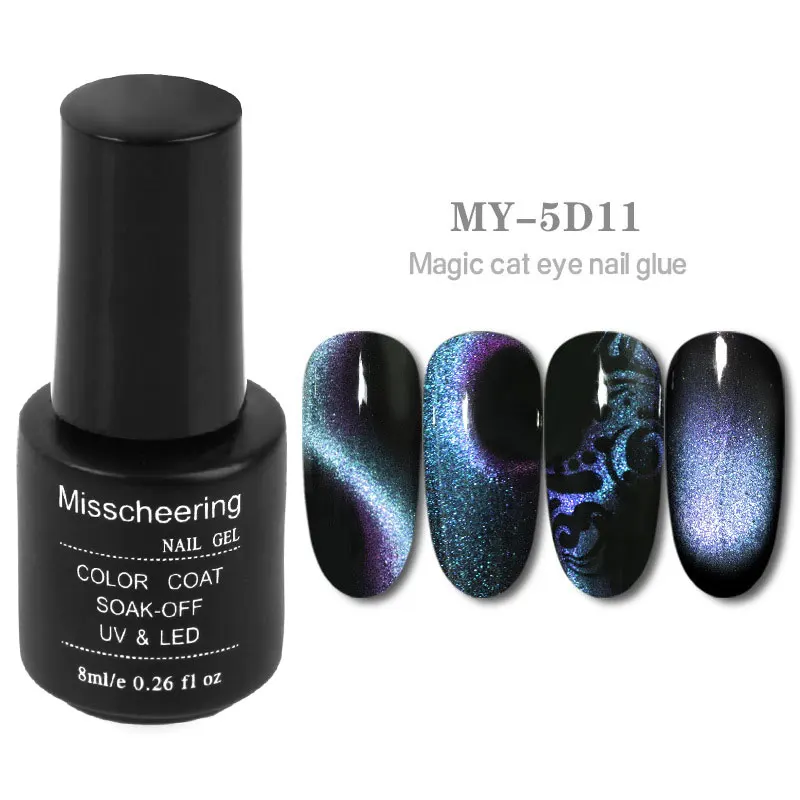 8 мл кошачий глаз Блестящий Гель-лак для ногтей Galaxy Магнитный замачиваемый УФ/светодиодный лак для ногтей Полупостоянный Гель-лак для маникюра