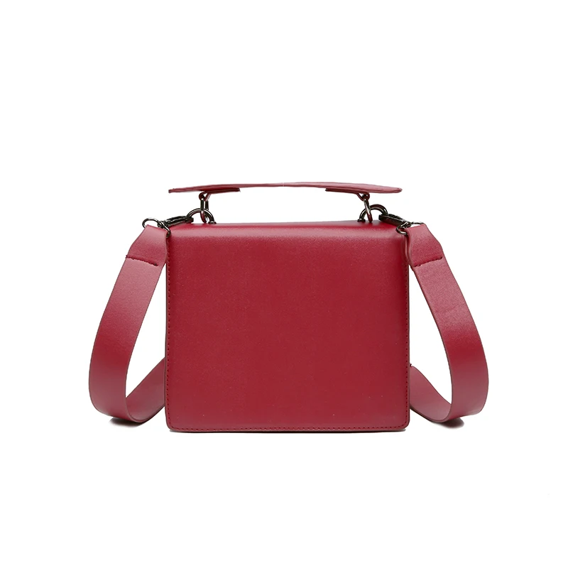 

Unique Shoulder Bag Three-dimensional Design Female Delicate Messenger Bag Classic Fashion Handbag Female High Quality Wine Red