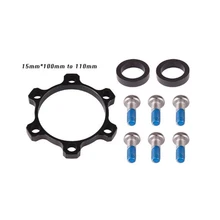 

100*15 to 110*15 Boost Hub Conversion Kit Aluminum Alloy Adapter Boost Fork