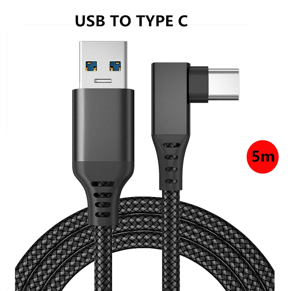 Charging Cable Data Line For Oculus Quest 2 1 Link VR Headset USB 3.2 Fast Charges Type-C Data Transfer Cable VR Accessories 