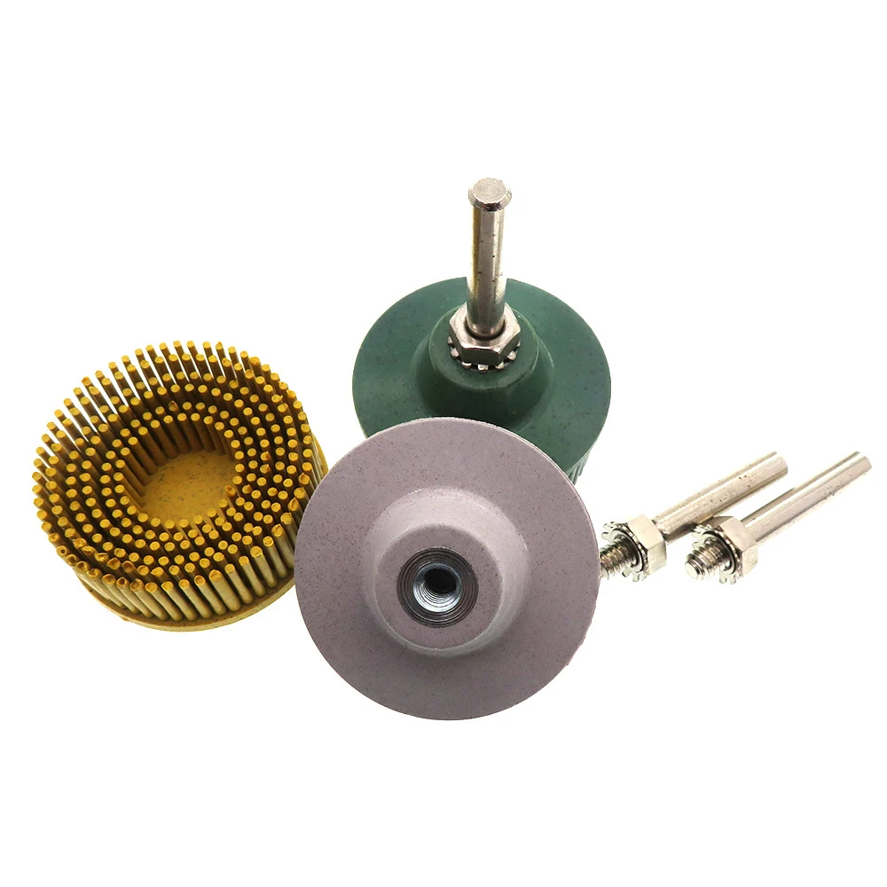 1 шт. 2 дюйма 50 мм нейлоновая щетка полировальный диск абразивный шлифовальный