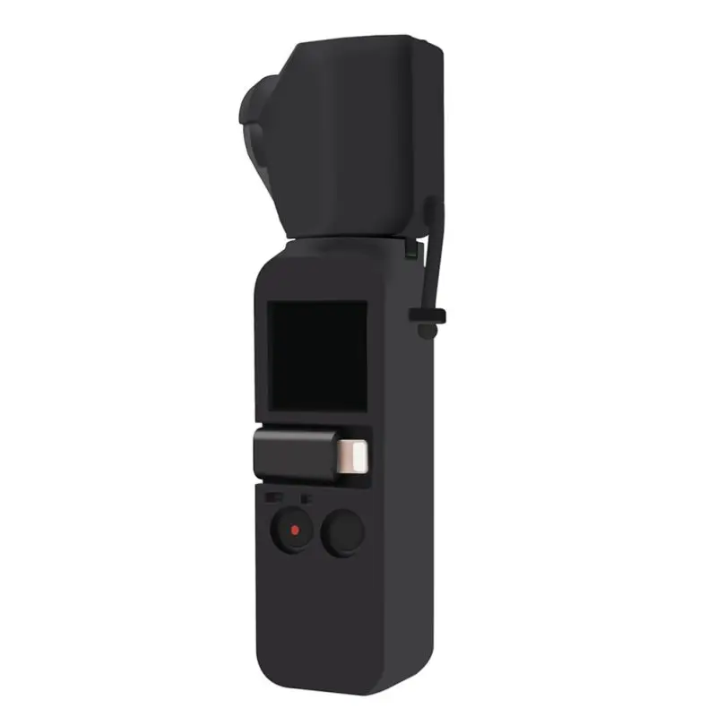 KNYSoft силиконовый чехол для камеры, крышка для DJI OSMO, карманный карданный шарнир с ремешком на руку, защитный капот, защитный чехол