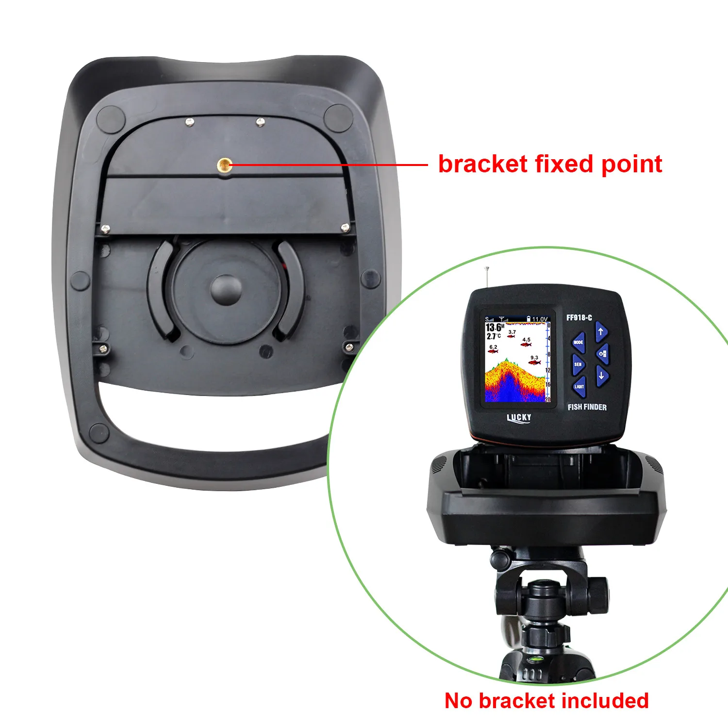 Fishing Accessories Fish Finder Lucky FF918 Boat Fish Finder Big Base Boat Fish Finder Accessories