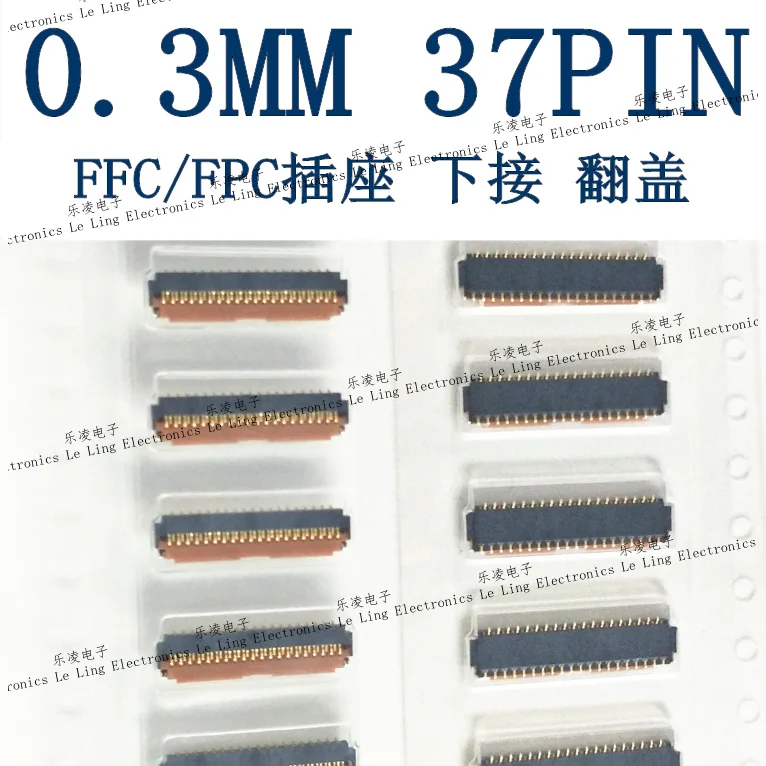 

Free shipping 0.3MM 37PIN FPC FH26-37S-0.3SHW 37P 10PCS