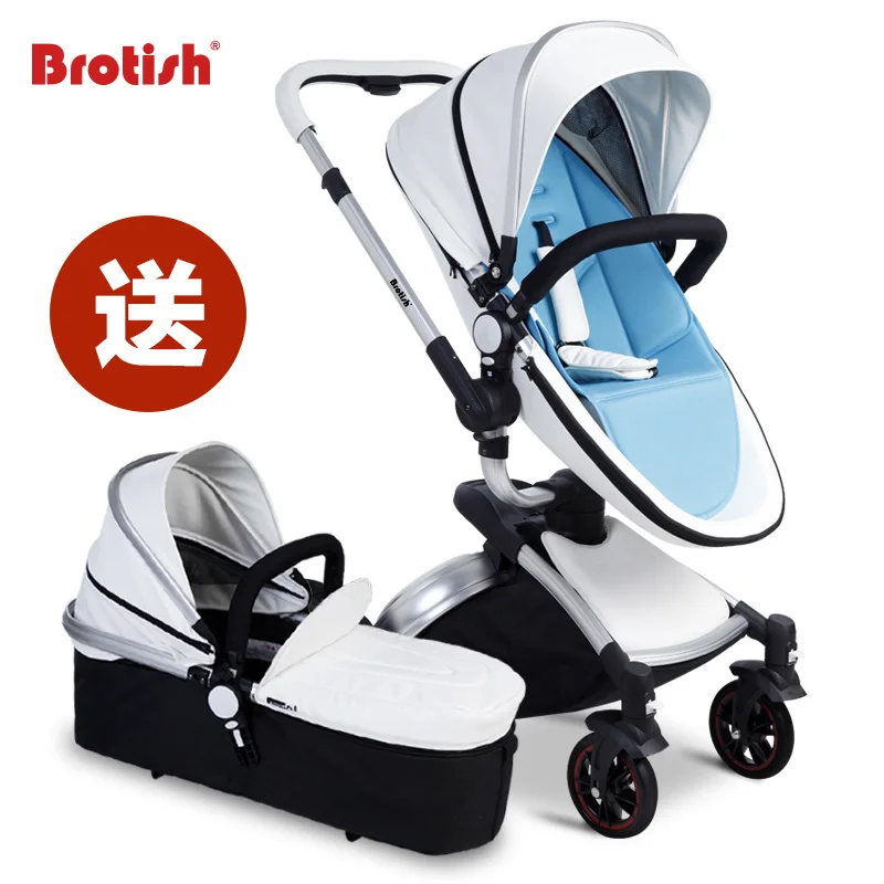  Baby stroller can sit reclining ultra light portable folding shock absorbers children push simple b