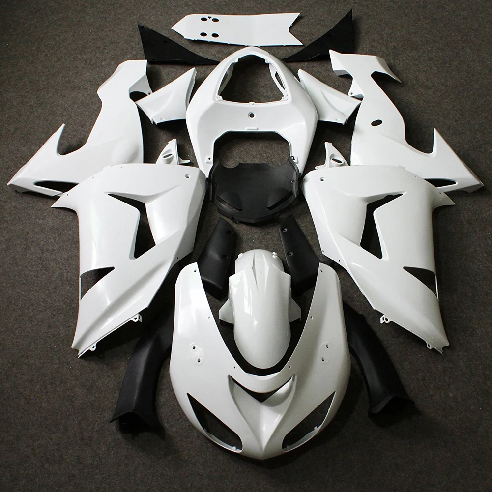 ABS Инжекционный обтекатель комплект тело работы для KAWASAKI NINJA ZX-10R 2006-2007
