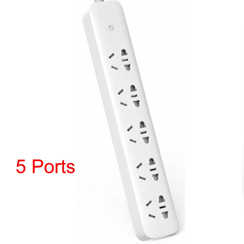 5 Ports No USB Xiao mi Qing mi интеллектное устройство передачи энергии полоса электрическая розетка Wi-Fi приложение беспроводной пульт дистанционного управления 3/5 порты 3 USB розетки - Цвет: 5 Ports No USB