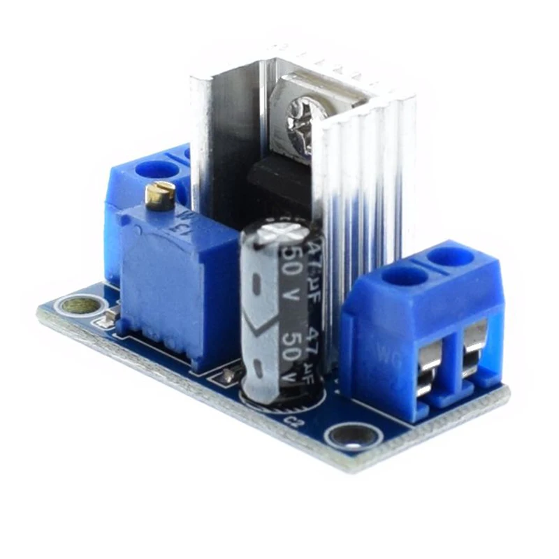 LM317 DC-DC 1.5A 1 2-37V Регулируемый блок питания DC преобразователь понижающий модуль