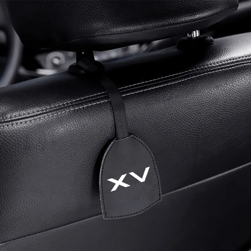 Авто вешалки Крючки зажима для Subaru XV автомобиля на заднем сиденье подголовник держатель для кошелька сумка Ткань Продуктовые автомобильные аксессуары