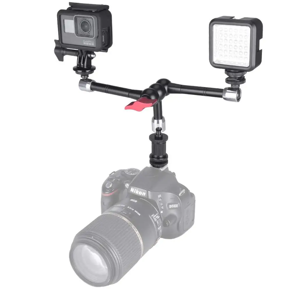 Двухсторонняя DSLR камера Magic Arm артикулирующий фрикционный рычаг видео установка штатив для камеры держатель совместимый для камеры и телефона