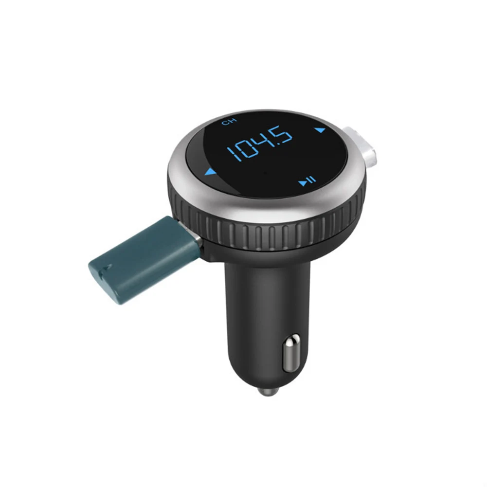 Универсальный двойной USB Автомобильное зарядное устройство Bluetooth приемник fm-передатчик mp3-плеер