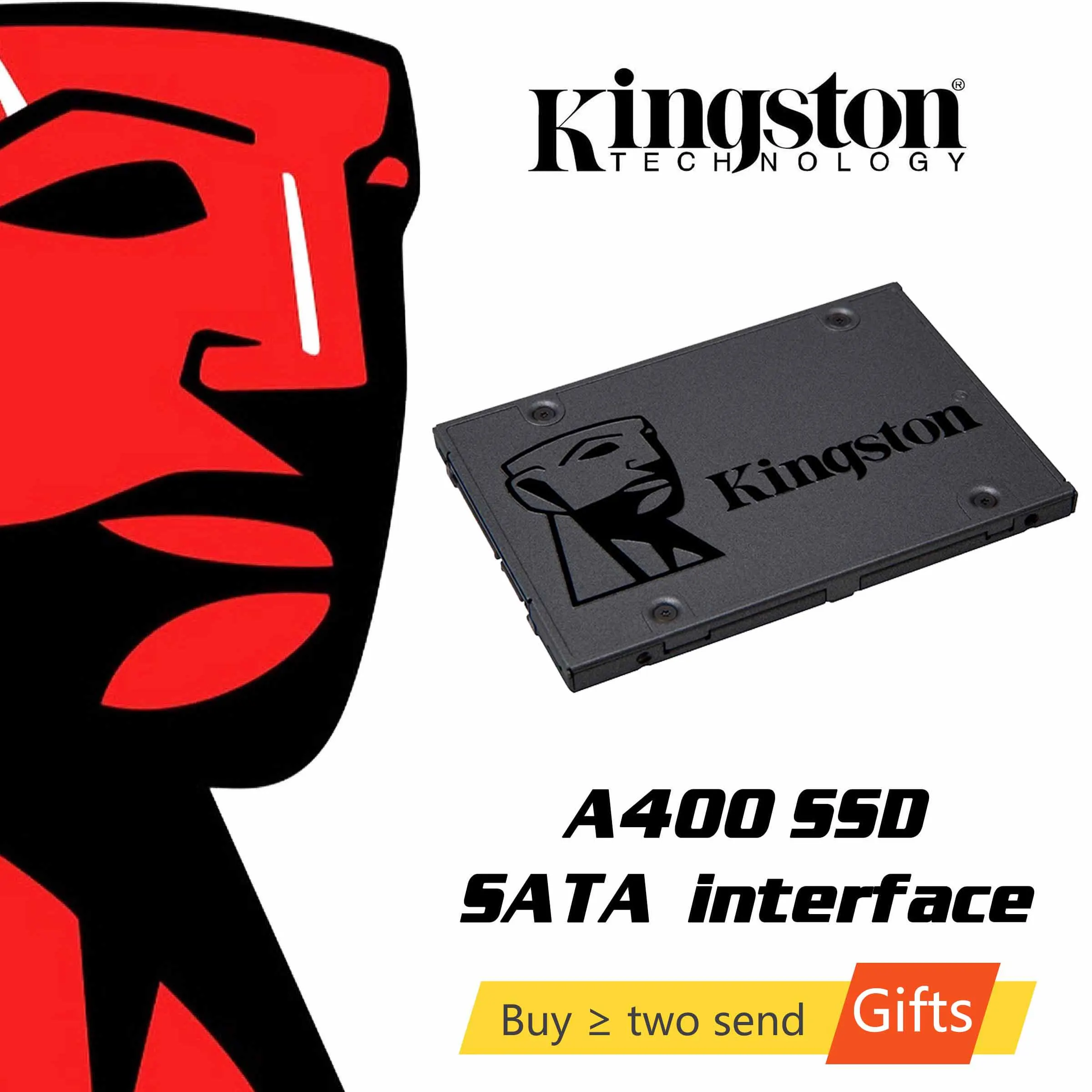 SSD-накопитель Kingston SSDNow A400 120 ГБ 240 480 2 5 дюйма SATA III внутренний жесткий диск для