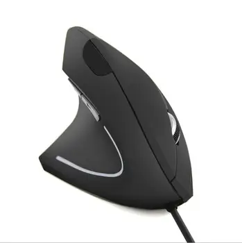 

Wired Left Hand Vertical Mouse Ergonomic Gaming Mouse 800 1200 1600 DPI USB Optical Wrist Healthy Mice Mause For PC Computer
