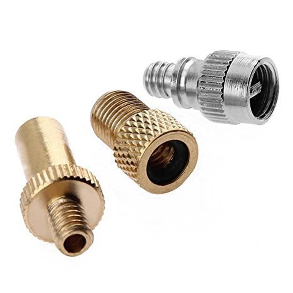 

Universal 3pcs Valve Adapters Converter Brass Bike Bicycle Cycling Quick Install