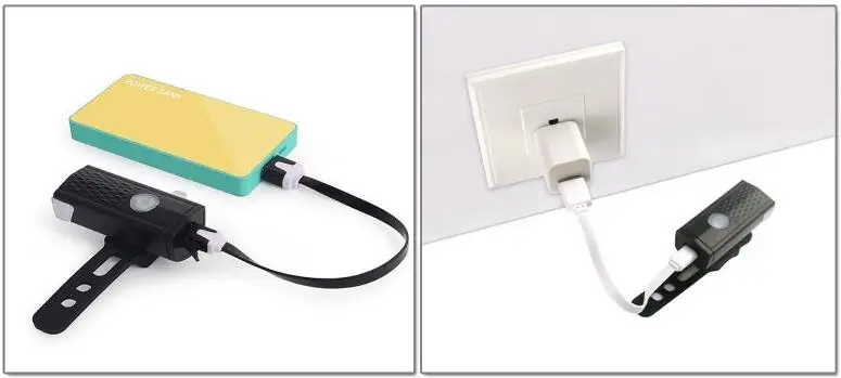Велосипедный светильник, USB, перезаряжаемый, регулируемый, велосипедный, вспышка, светильник, 300 люменов, передний, велосипедный, головной светильник, Аксессуары для велосипеда