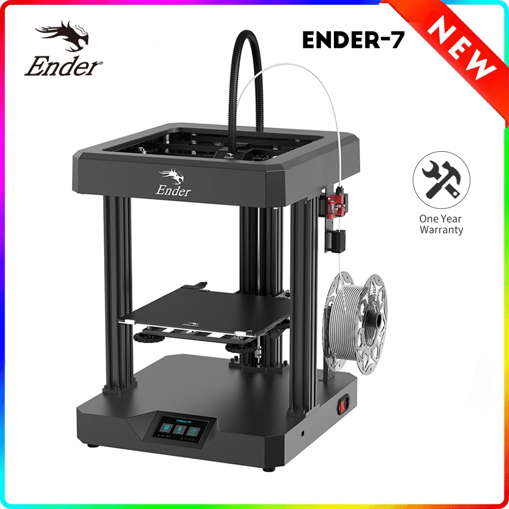 Crealit Ender-7 3D принтер высокоскоростная печать металлическая распорка Core-XY линейная