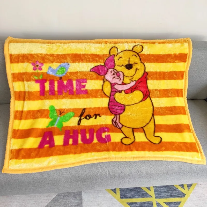 Winnie N2 Дисней мультфильм Микки Минни Маус запутанное детское одеяло s мини пледы 70x100 см маленькое одеяло для ребенка на кровать кроватка самолет автомобиль - Цвет: Winnie N2