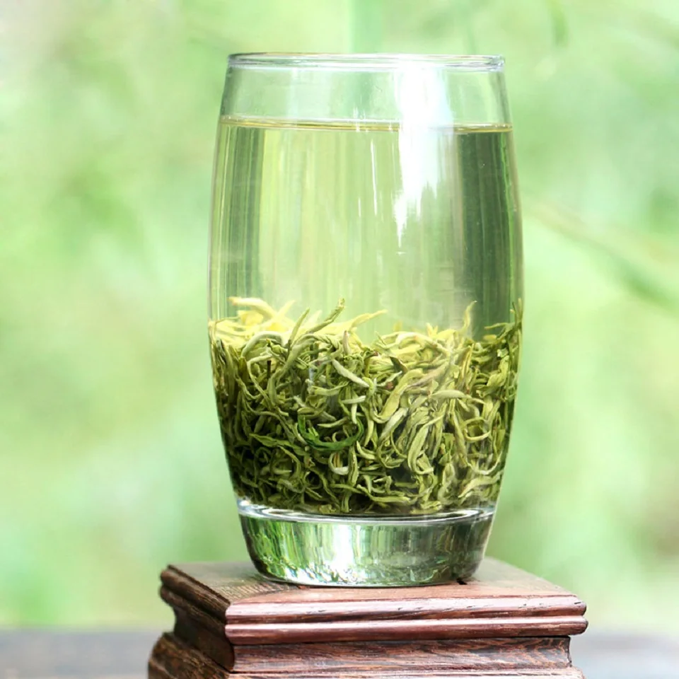 Весна 5А китайский зеленый чай настоящий органический ранний весенний чай для похудения зеленая еда забота о здоровье