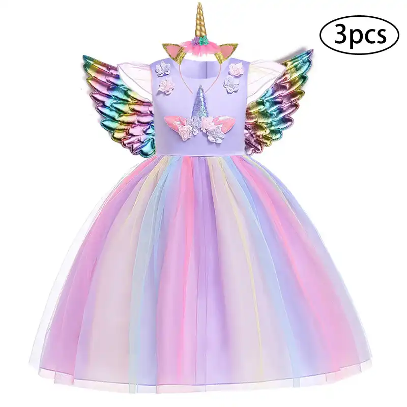 unicorn dress for girls