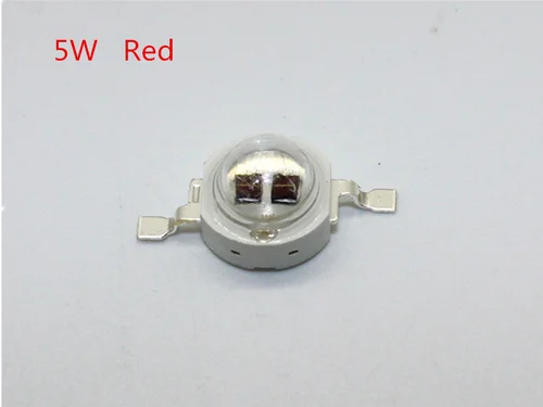 COB LED 칩 전구 고출력 램프, 따뜻한 흰색, 빨간색, 녹색, 파란색, 노란색, 좋은 대만 칩, 1W, 3W, 5W, 3V, 350MA, 750MA, 12PCs, 50PCs 4