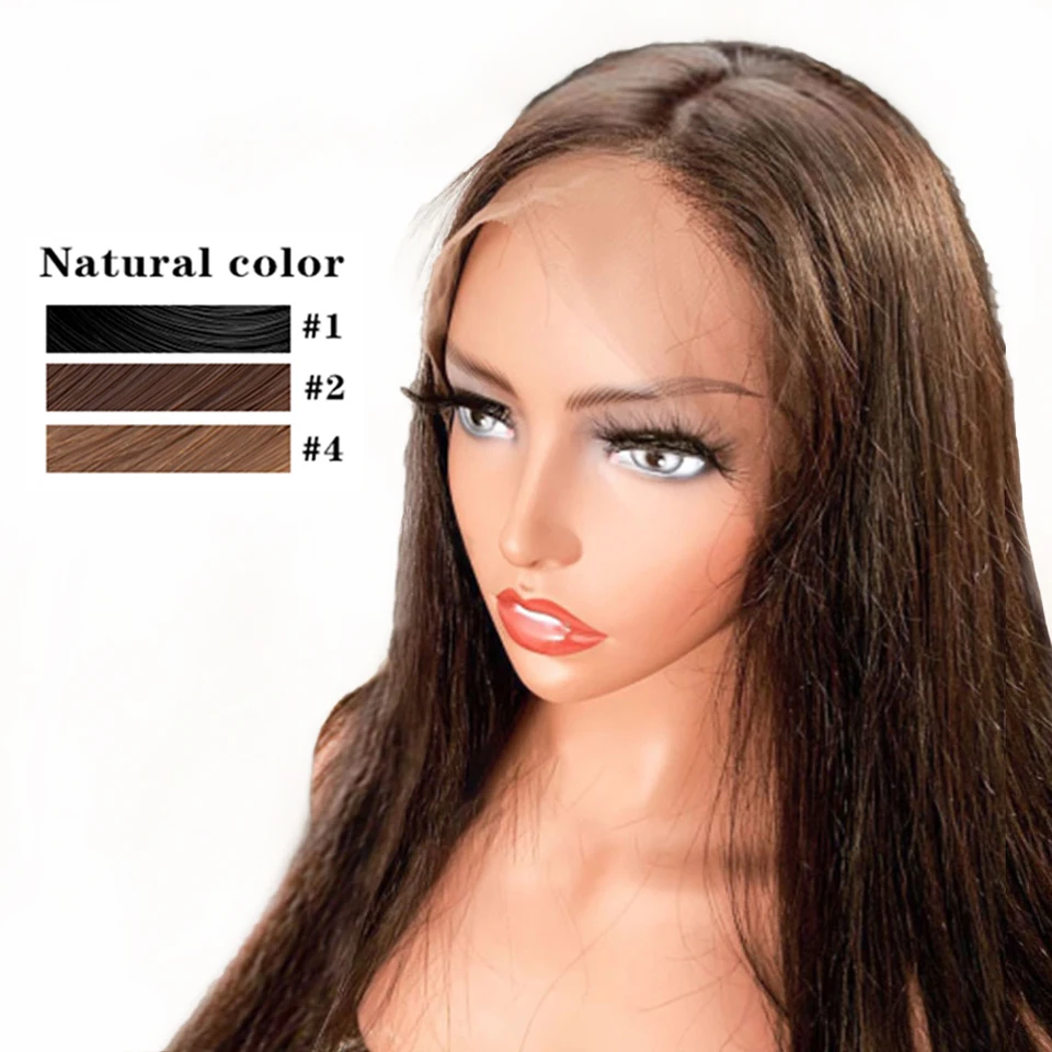 Sassoon Bob кружевные передние человеческие волосы парики 13*4 прямые#1#2#4 с волосами младенца бразильские волосы remy Предварительно сорванные отбеленные узлы