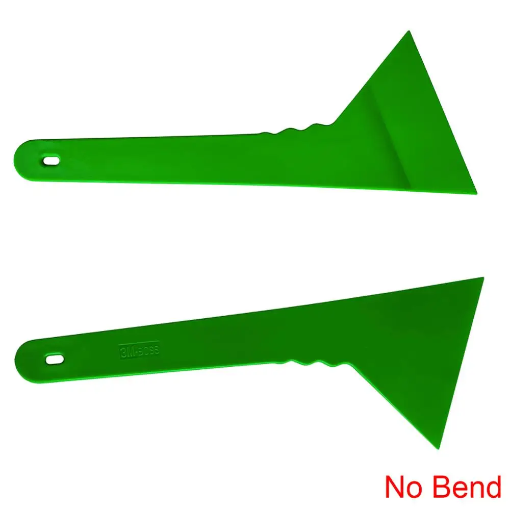 3PCS Long Handle Foot Squeegee Carbon Fiber Vinyl Film Car Wrap Scraper Window Tinting Tools Car Styling Sticker Accessories B73