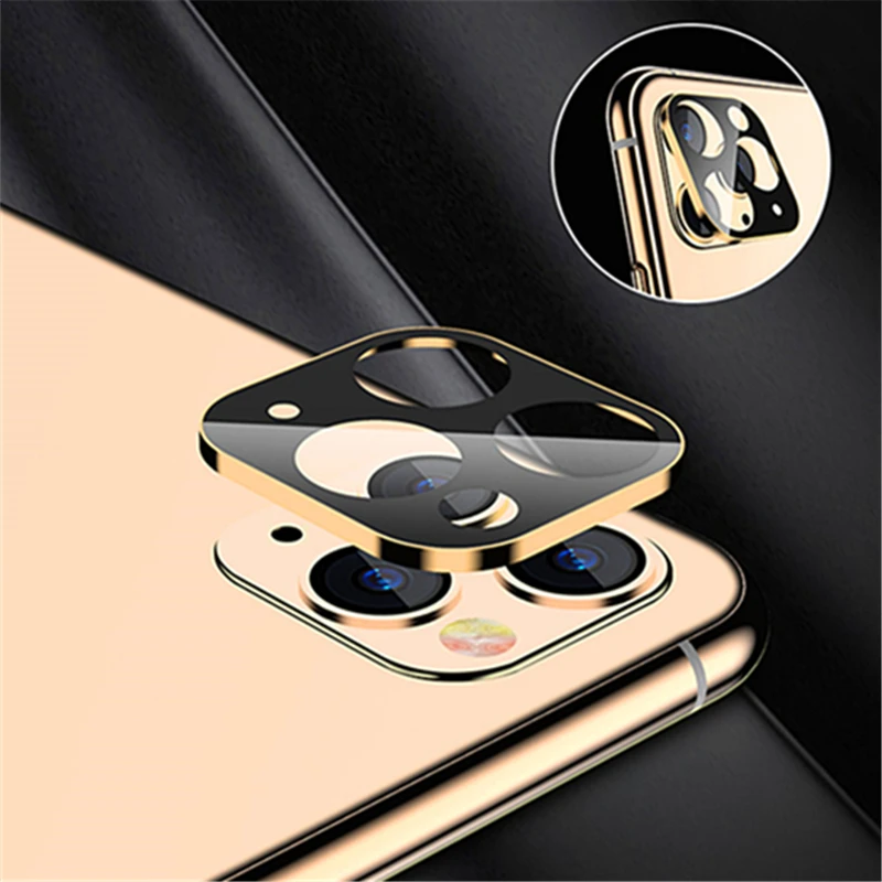 3D полное покрытие камеры закаленное стекло объектива Защитная пленка для Iphone 11 Pro Max Iphone11 защита