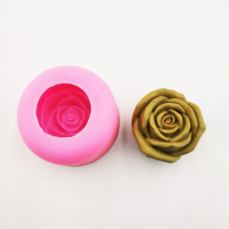 Sugarcraft Роза желе силиконовая форма шоколадный мусс торт инструмент DIY форма для мыла. Глины