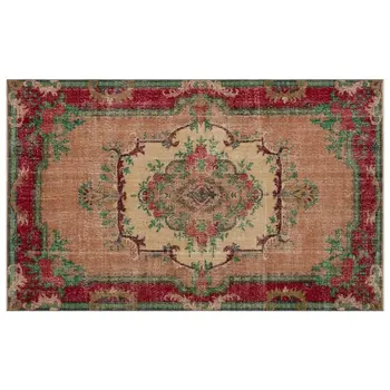 

Handmade Natural Vintage Turkish Area Rug 175x282 Cm-5'9''X9'3''
