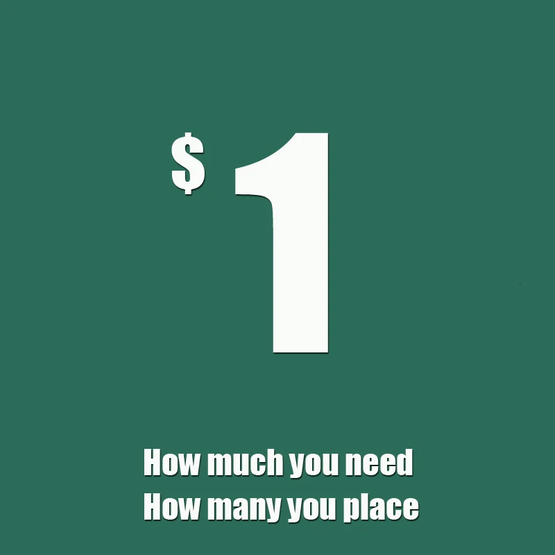 Дополнительная оплата вашего заказа дополнительные сборы стоимость