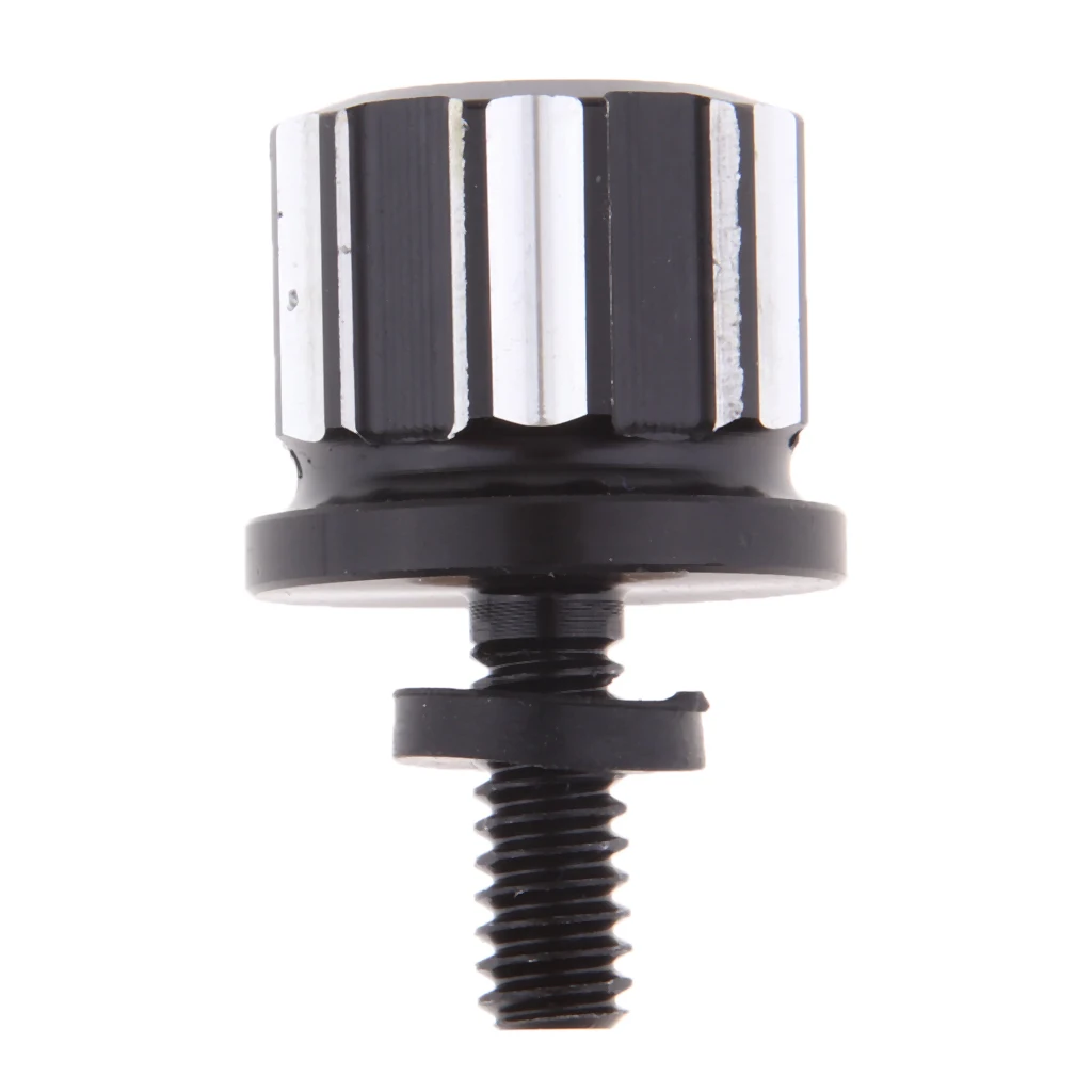 Motorcycle Black Seat Bolt Tab Screw For Dyna Street Glide 1996-17