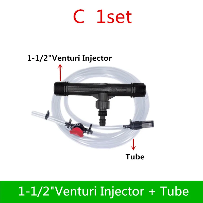 Starnearby Irrigation Venturi Fertilizer Injector Device Garden Hose