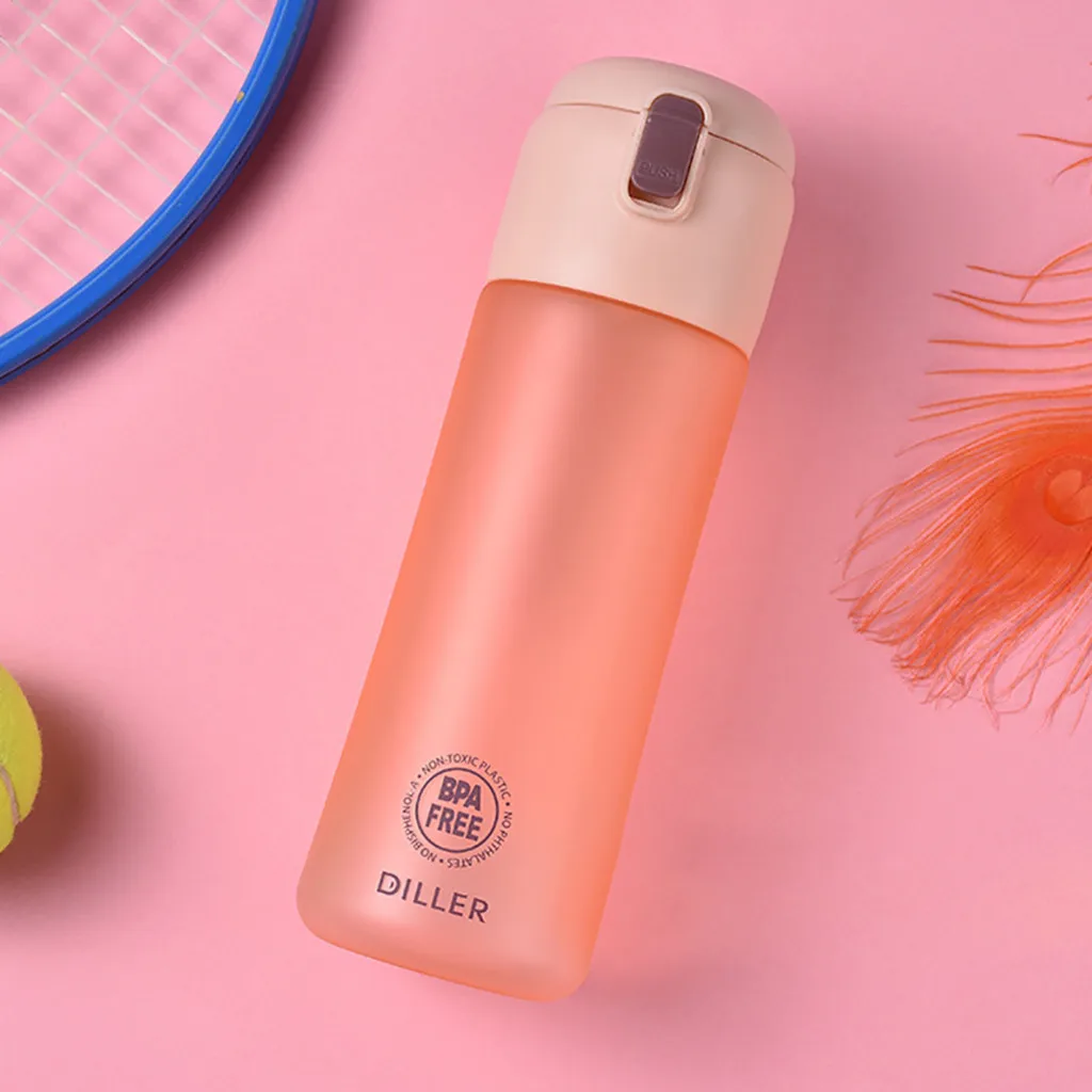 Portable Water Bottle Tritan Bpa Plastic Water Bottle Student Women Mne Water Cup Sport Fitness Cycling Water Bottle Travel Cups