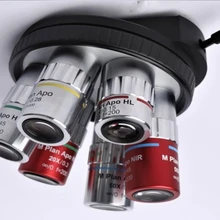 Scientific Top Mitutoyo style 95mm Visible LWD M Plan APO  2X 5X  10X  20X 50X100X Microscope Advanced M PLAN APO Objective Lens