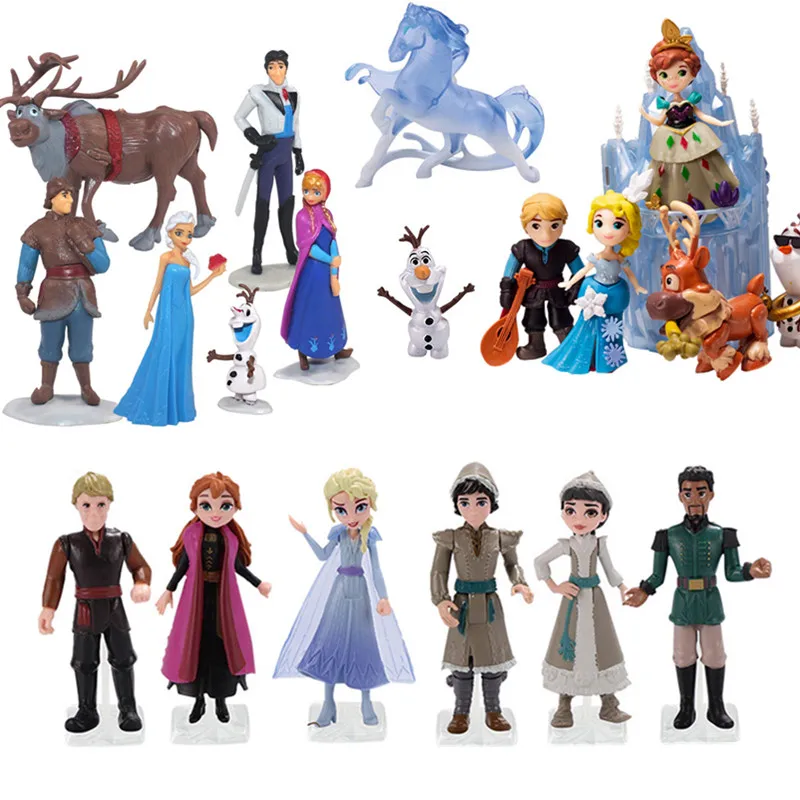 Figurines La Reine des Neiges - Coffret Complet Personnages