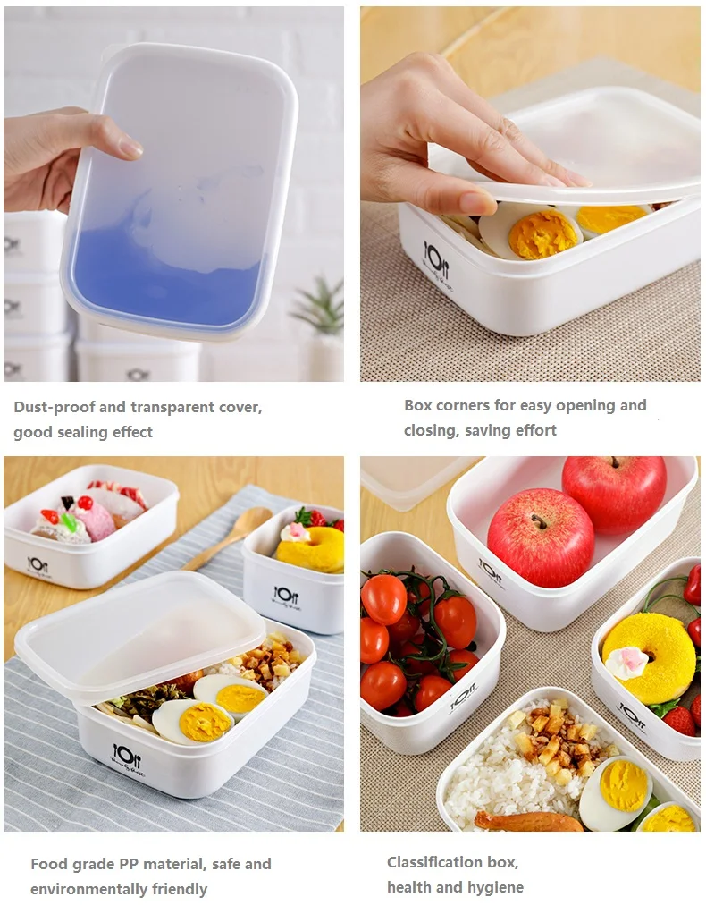 Термостойкий Ланч-бокс Microwavable Портативный Ланч-бокс для детей для школьных Бенто-бокс кухонный пищевой контейнер холодильник фрукты свежесть