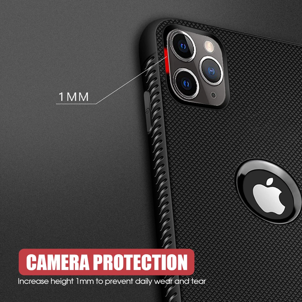 Чехол для телефона с точным отверстием для iPhone 7 8, мягкий ТПУ чехол для iPhone 8 7 Plus XS MAX XR 11 Pro MAX X XS 11Pro, прочный Чехол