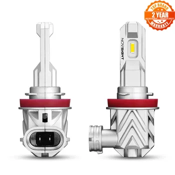 

NOVSIGHT Car Headlight Bulbs 1:1Mini Led H7 H4 H1 H11 H8 HB4 9005 HB3 50W 10000LM Car Accessories 6000K White Auto Led Fog Light