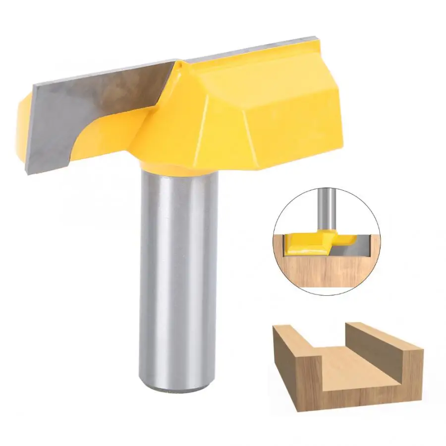 

Woodworking Milling Cutter Router Bit Bottom Surface Planing Trim Router Bit Bottom Cleaning Knife