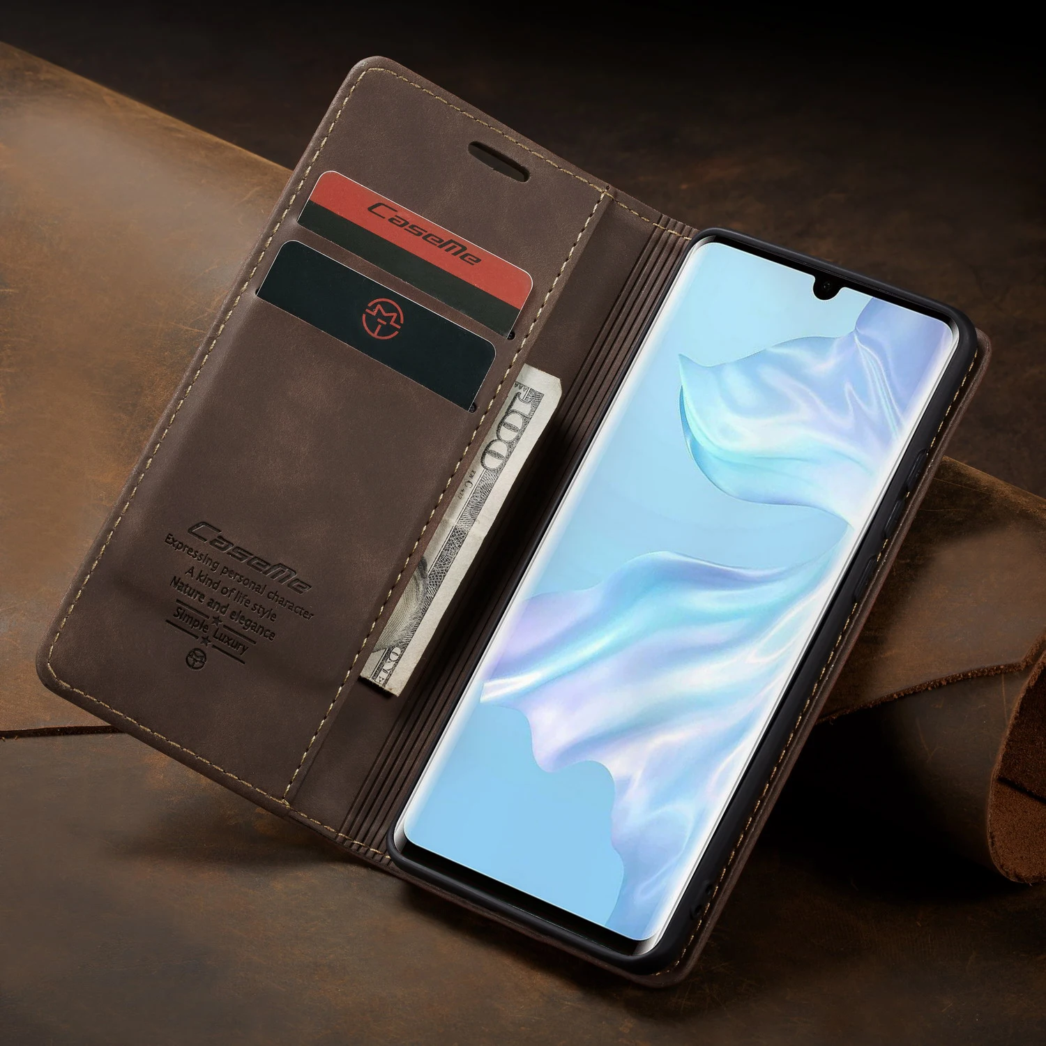Кожаный флип-чехол-кошелек для HUAWEI P30 P20 Pro Lite, магнитный держатель для карт, чехол для P Smart Honor 9 10 Lite, чехол для телефона