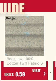 Booksew Лоскутное Шитье Хлопок саржевая ткань милые кошки животные дизайн ткань кукла подушка ремесло платье Материал тканевый измеритель ткани