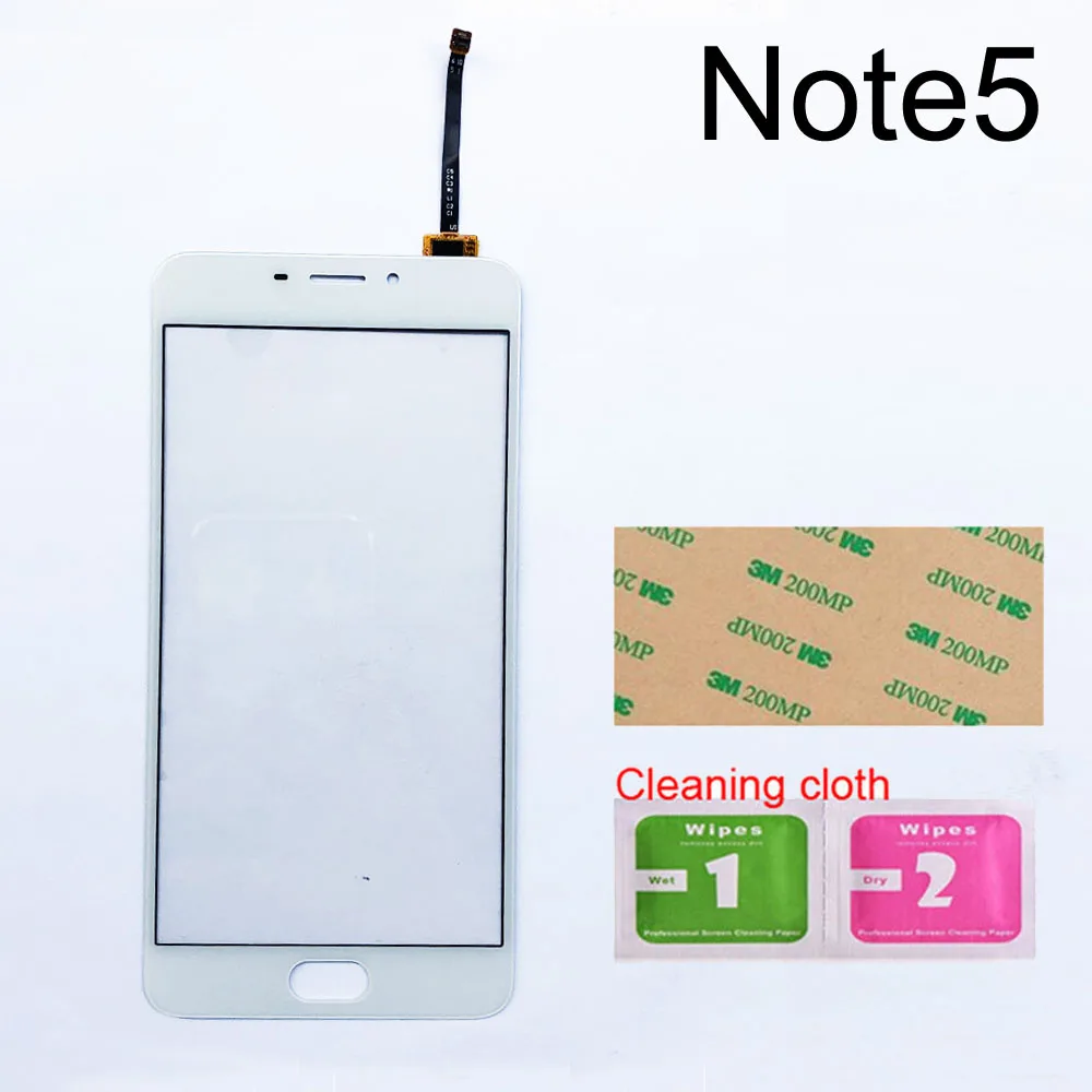 5,5 'для Meilan Note3 Note5 Note6 Сенсорный экран для Meizu MeiLan Note 6/5/3 Сенсорный экран планшета Сенсор Стекло Панель Замена - Цвет: Note5 White