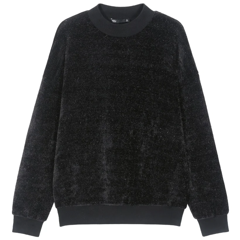 Eden Park Sweater Of Men's Clothing Of Cultivate Morality Of New Fund Of Autumn Pure Color Long Sleeve Knit B193510255 - Цвет: Black