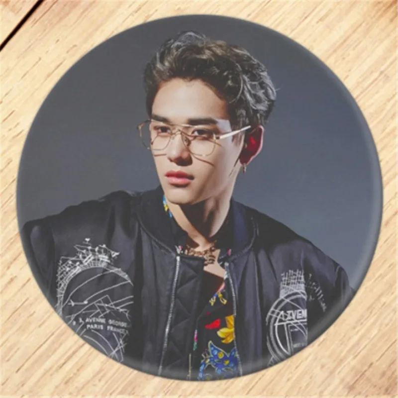 14 Новая Kpop группа супер м Брошь булавка KAI MARK десять значков для одежды украшение для рюкзака ювелирные изделия B140 - Окраска металла: 14