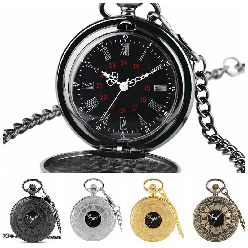 Lowered Pendant Clock Pocket-Watch Necklace Numeral Roman Display Christmas-Gifts Retro Antique w5KeoY0yZ