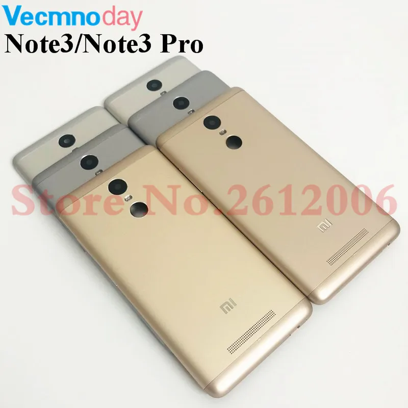 150 мм полный сетевой аккумулятор задняя крышка корпус чехол для Xiaomi Redmi Note 3 Pro note3 с кнопками громкости