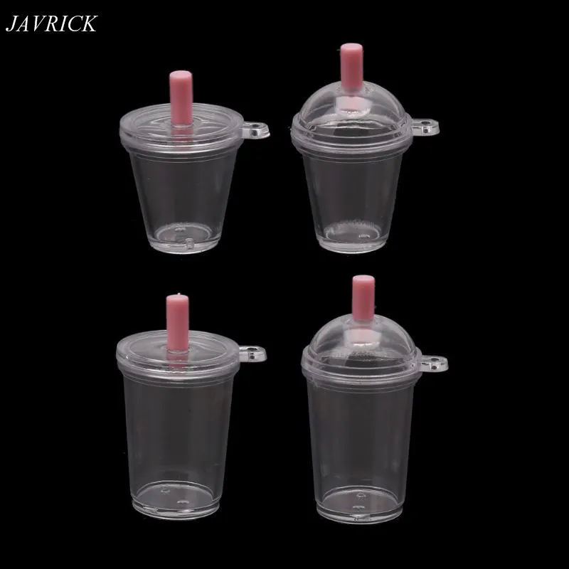 

10Pc Coffee Cup Dollhouse Miniature Handmade Food Supply Keychain Jewelry Making