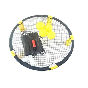 

Lawn Outdoor Playground Home Volleyballs Kit Portable Party Supplies Fitness Sand Beach Kids Children Add Spin Playing Net Gym