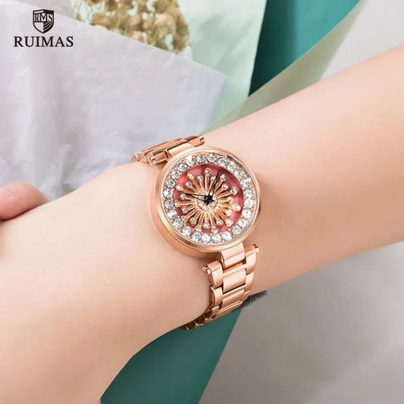 Montre Femme Золотые женские часы с браслетом люксовый бренд со стразами женские кварцевые часы женские повседневные часы relogio feminino